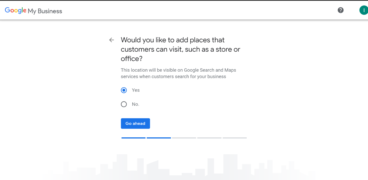 Choosing Between Physical or Virtual locations