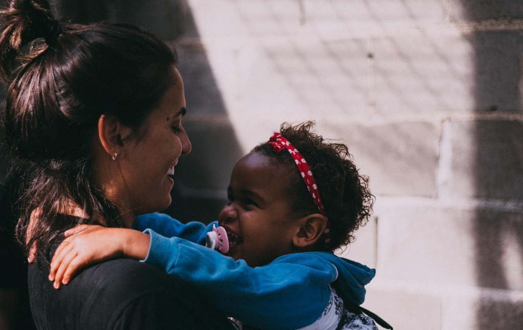 Nanny with kid