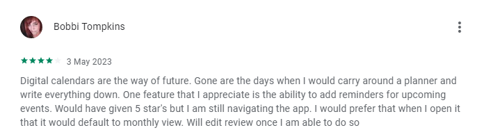 Google Calendar Reviews